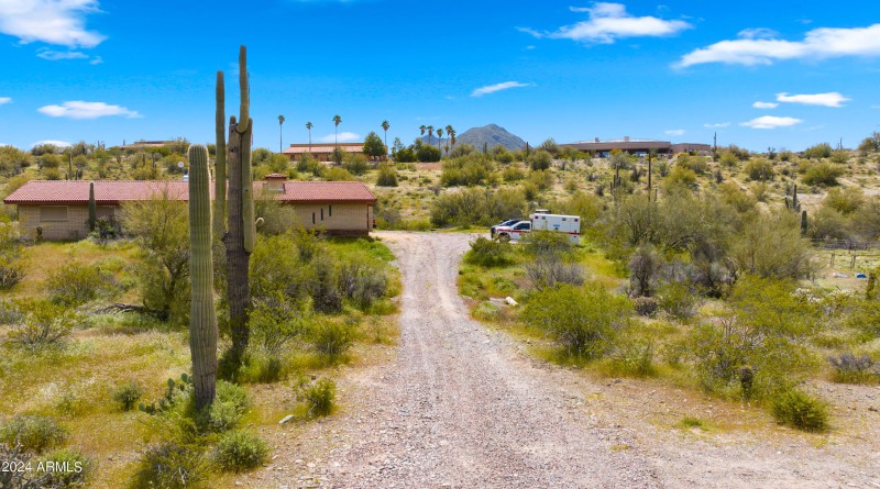 Driveway view