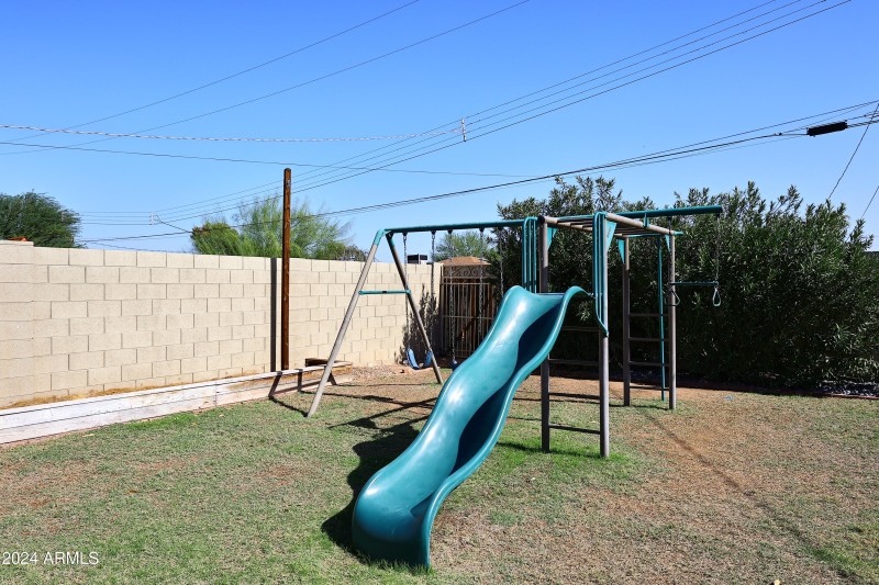Backyard Play Area
