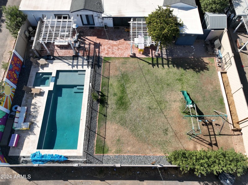 Pool Top View