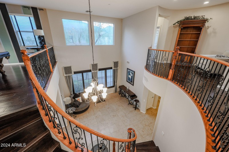 stair view