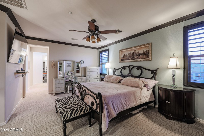 upstairs master bedroom