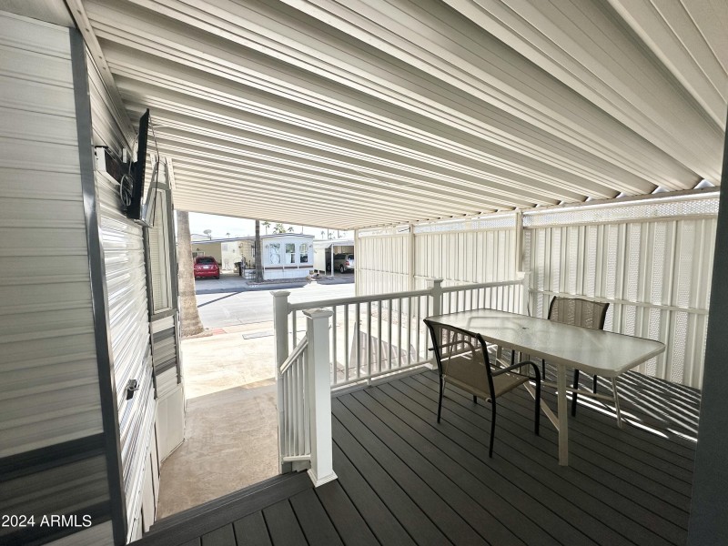 LARGE TREX DECK