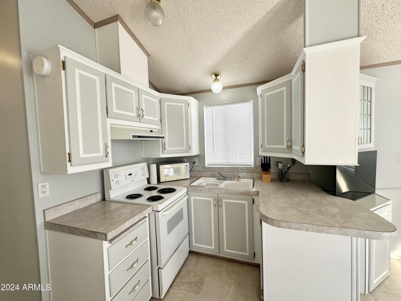 FRESHLY PAINTED CABINETS