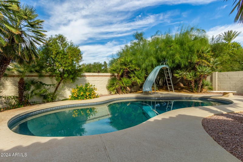 Pool Waterslide