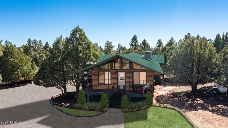 Exterior landscape rendering