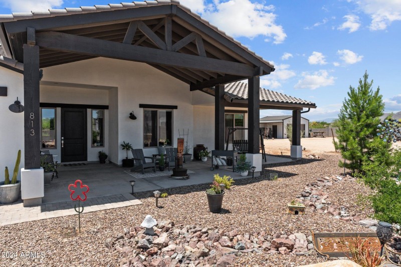 Extended Covered patio