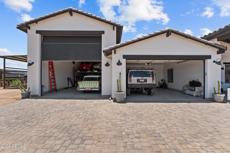 Plenty of garage for all your toys