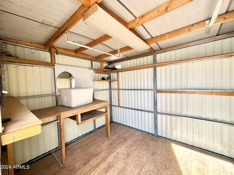 INSIDE SHED