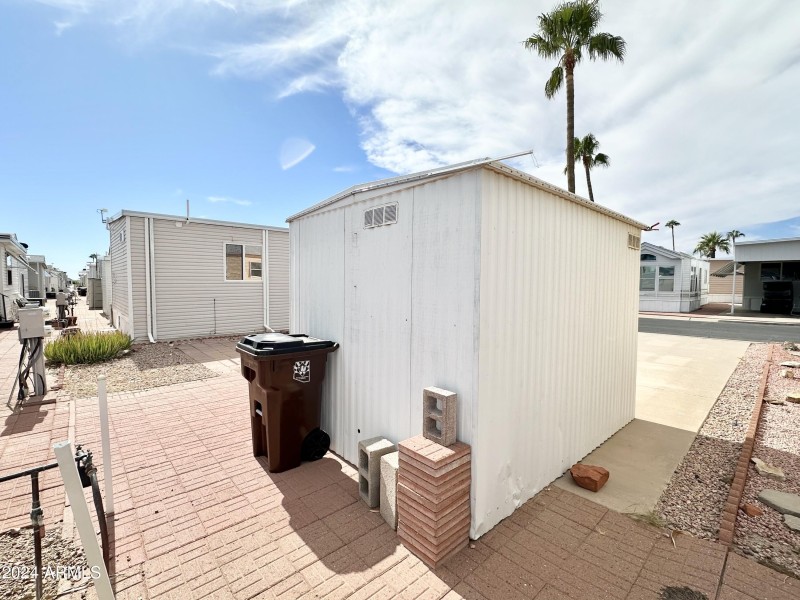 BACK SIDE OF SHED