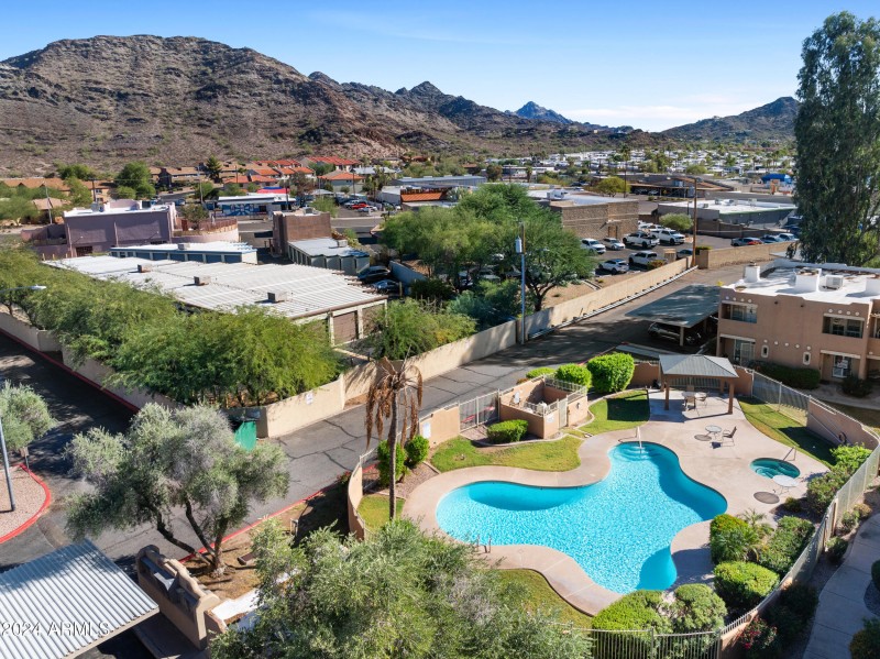 Pool and Mountain Views