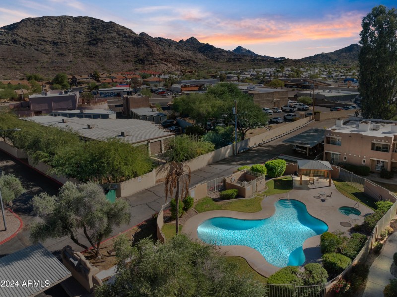 Pool and Mountain Views