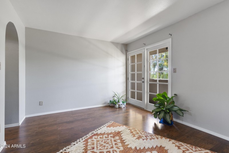 Second Bedroom with patio