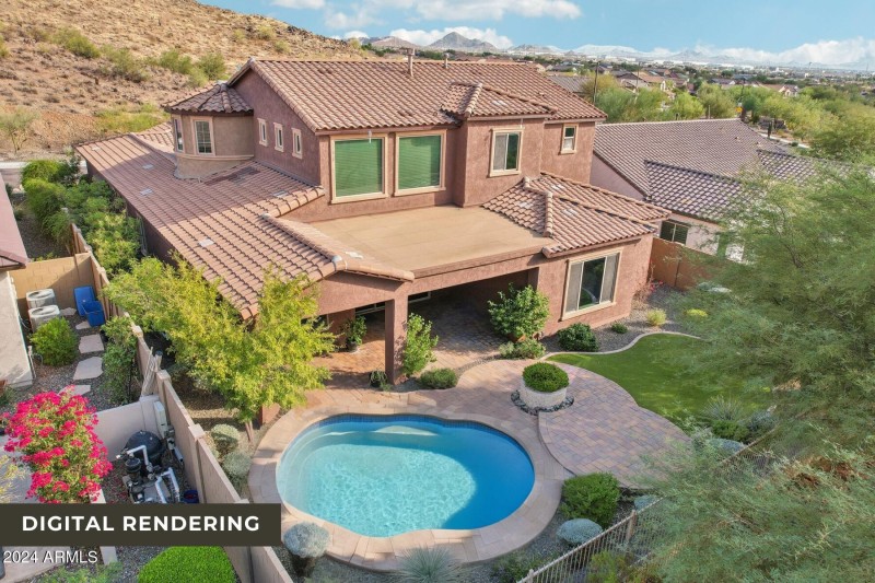 Digital Rendering with Pool