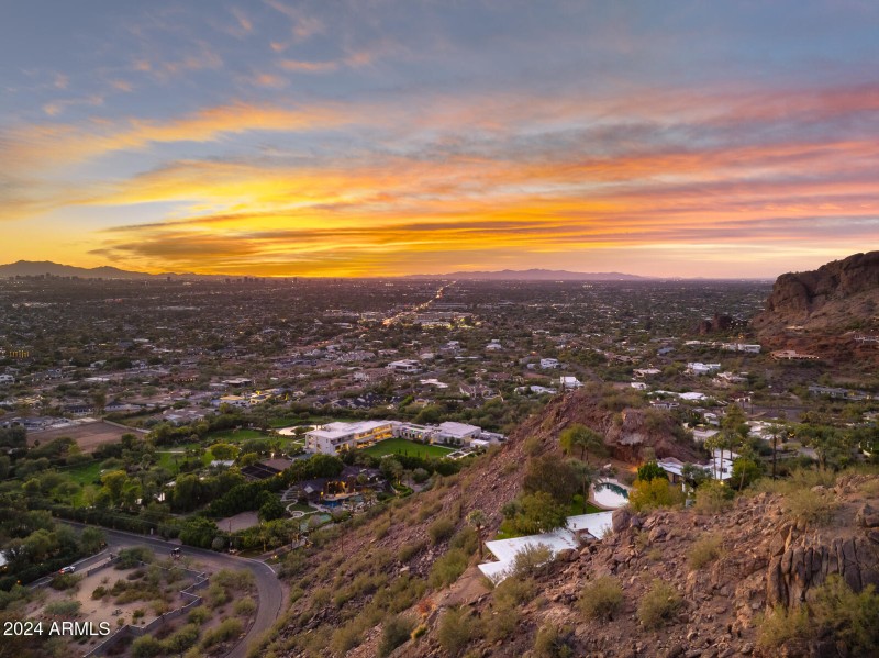 Aerial Sunset