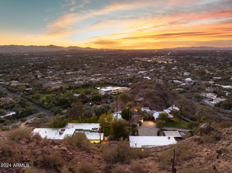Aerial Sunset