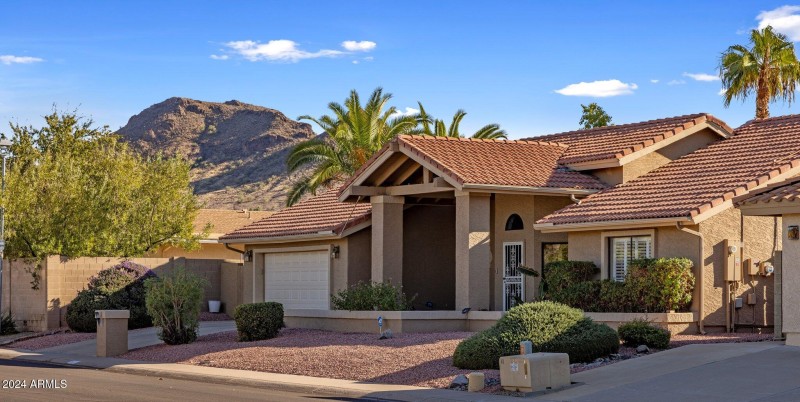 Front Yard With Mountain View