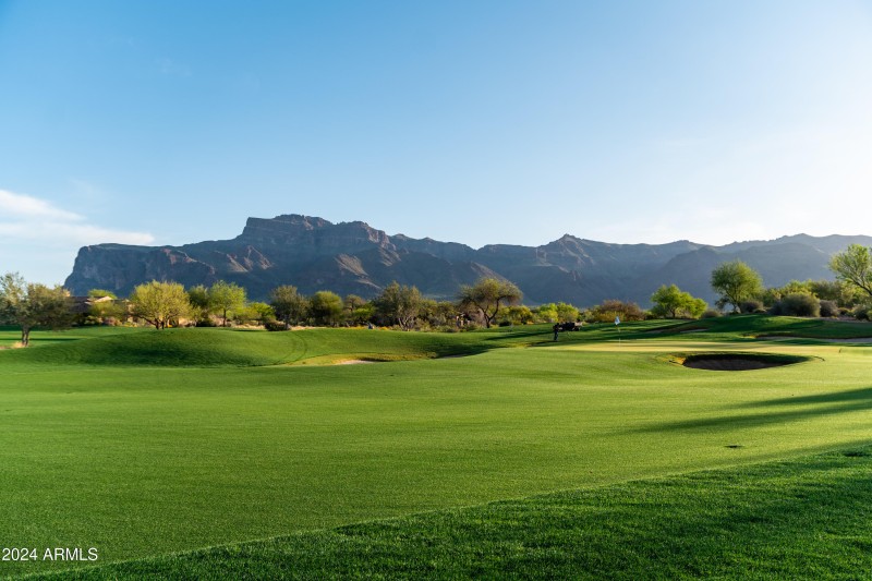 Golf Course and Mountain Views
