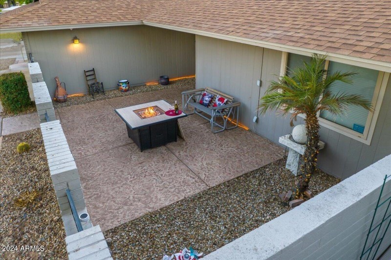 Private Front Courtyard