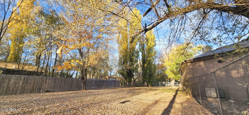 from back corner of lot 2