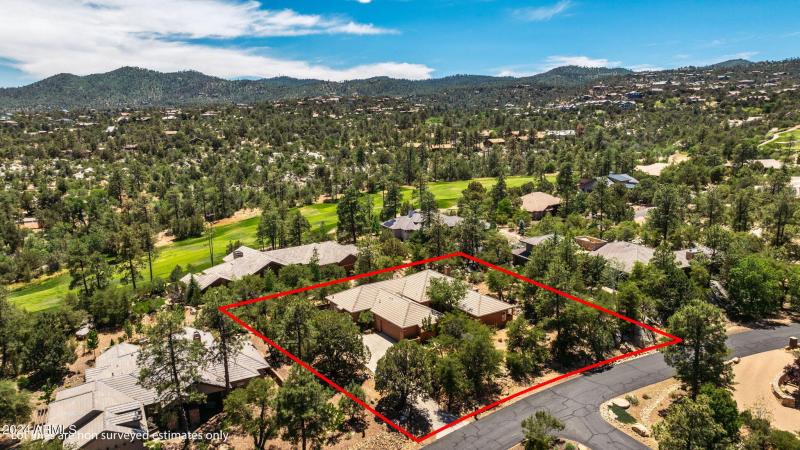 Looking Southwest from Conifer Ridge