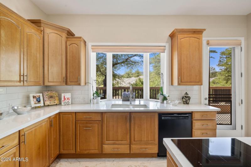 Beautiful View From Kitchen Window