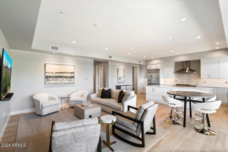 Living Room to Kitchen