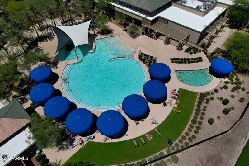 Sun City 7 aerial pool