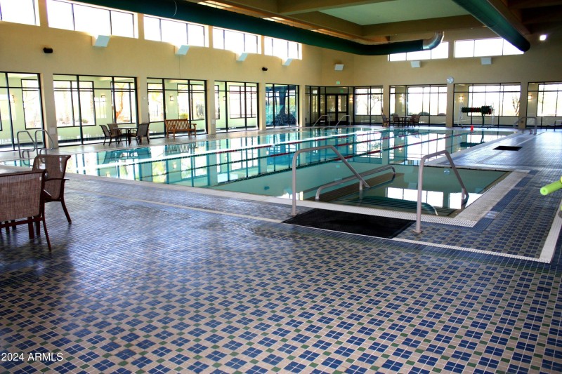 Sun City 8 indoor lap pool