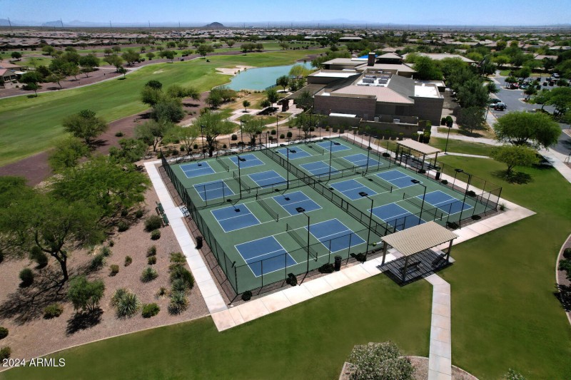 Sun City 14 aerial pickleball