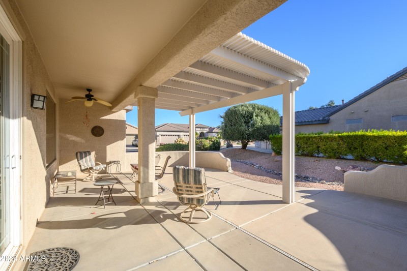 Extended Covered patio