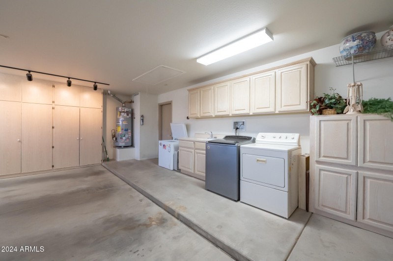 Easily move laundry inside if desired
