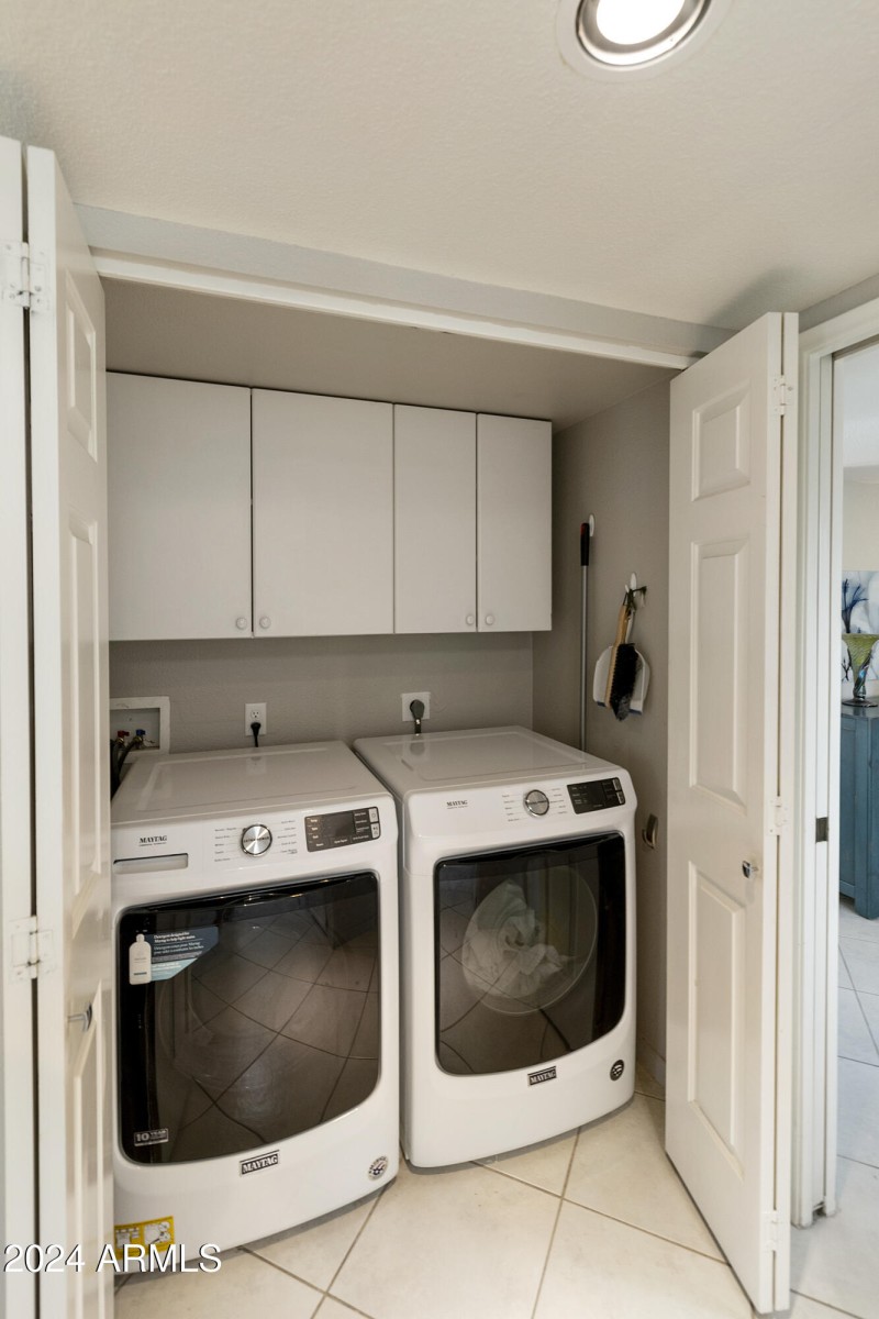 Laundry closet