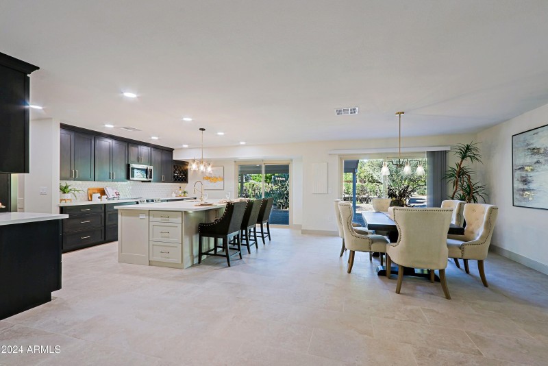 Kitchen and Dining Area