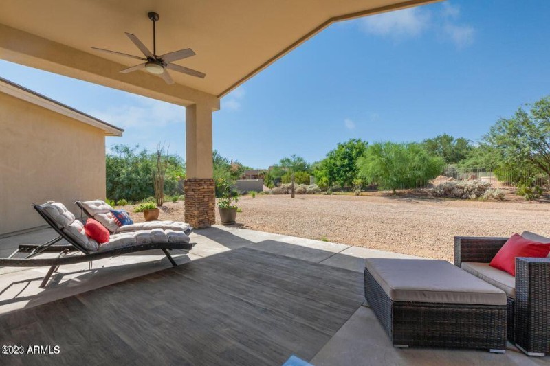 Huge Covered Patio