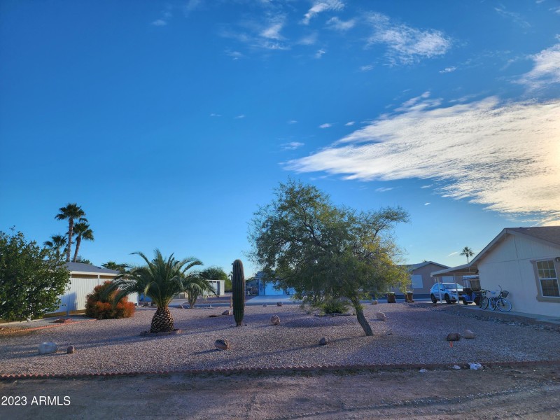 5. Landscaped lot behind Lot