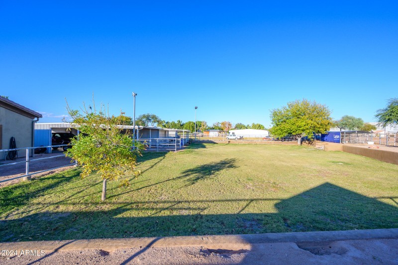 Back of Property