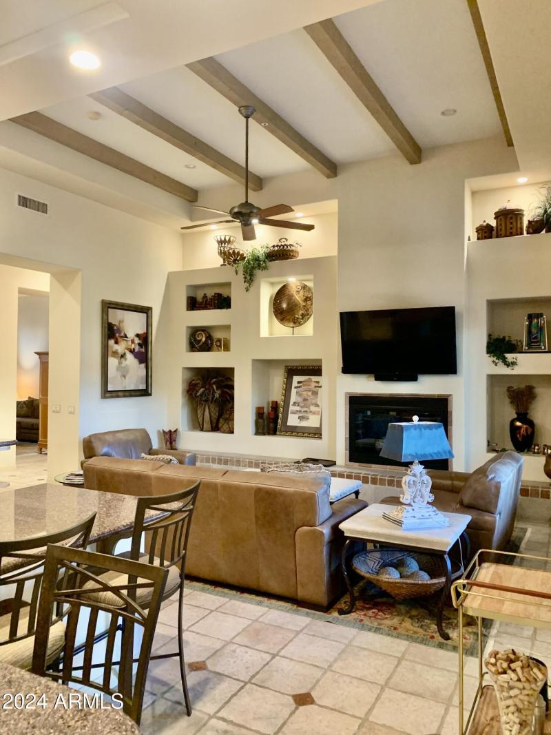 entertainment in family room