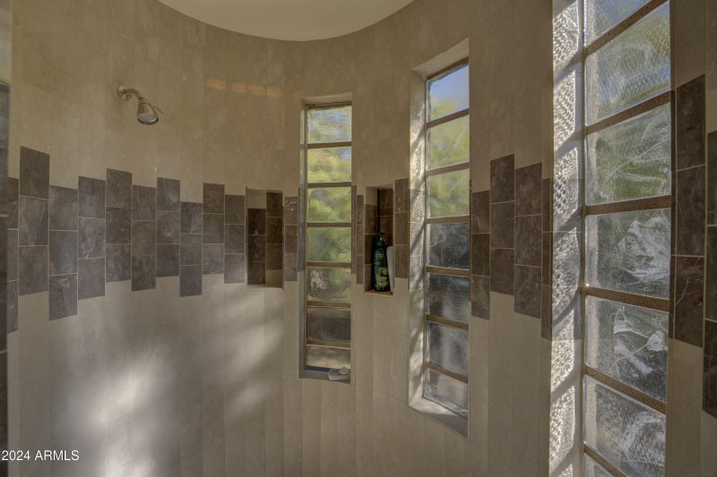 Walk-in snail shower