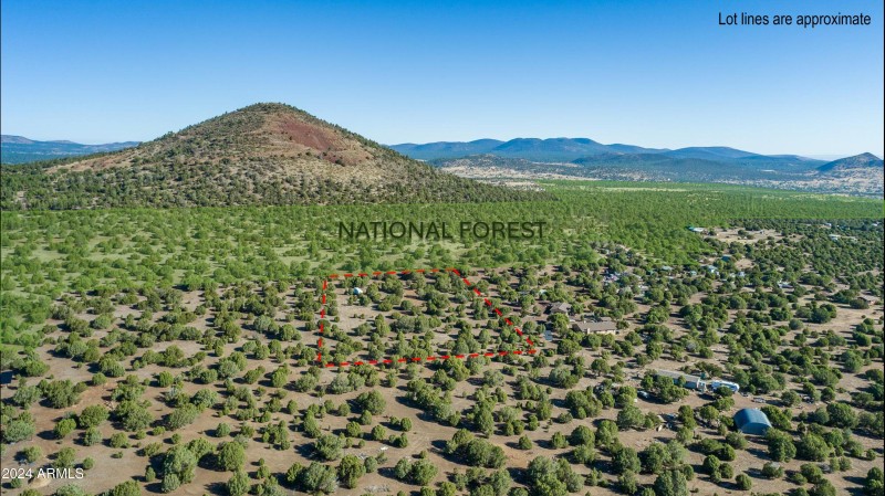 Aerial View towards N