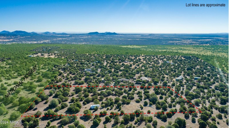 Aerial View towards E