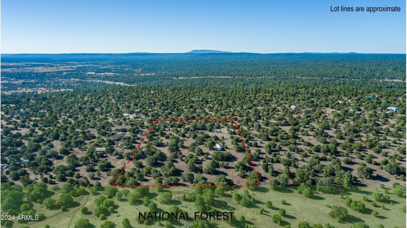 Aerial View towards S