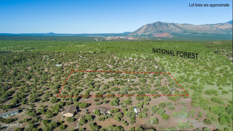 Aerial View towards W