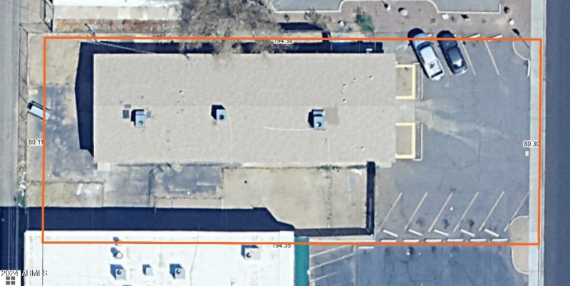 parcel map with lot dimensions