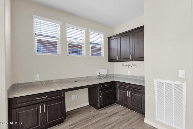 Marble Countertops in Office Area