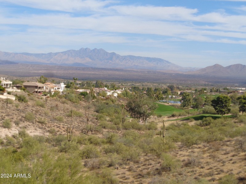 Four Peaks and Golf Course view