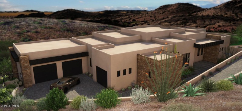 Rendering of Garage area