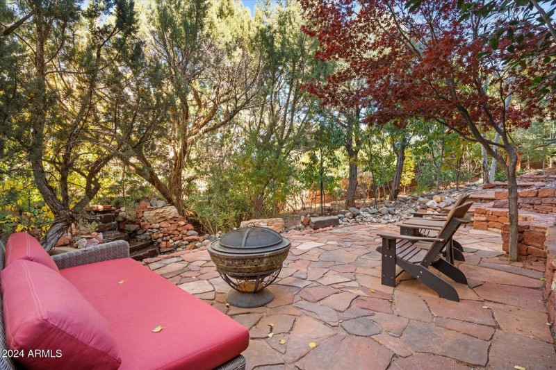 79-Backyard Patio _ Water feature