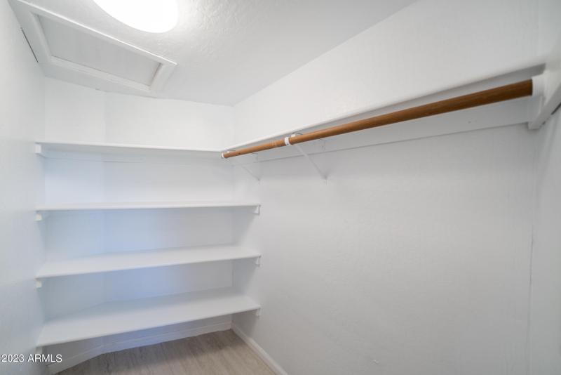 Master Walk-in Closet