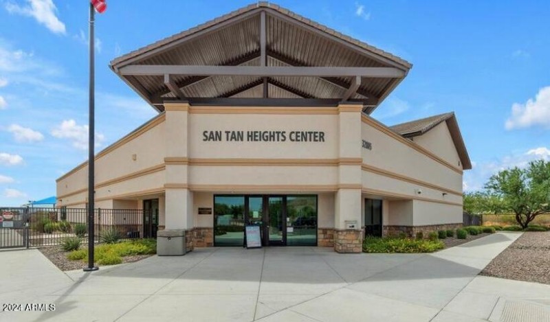 Front of Community Center