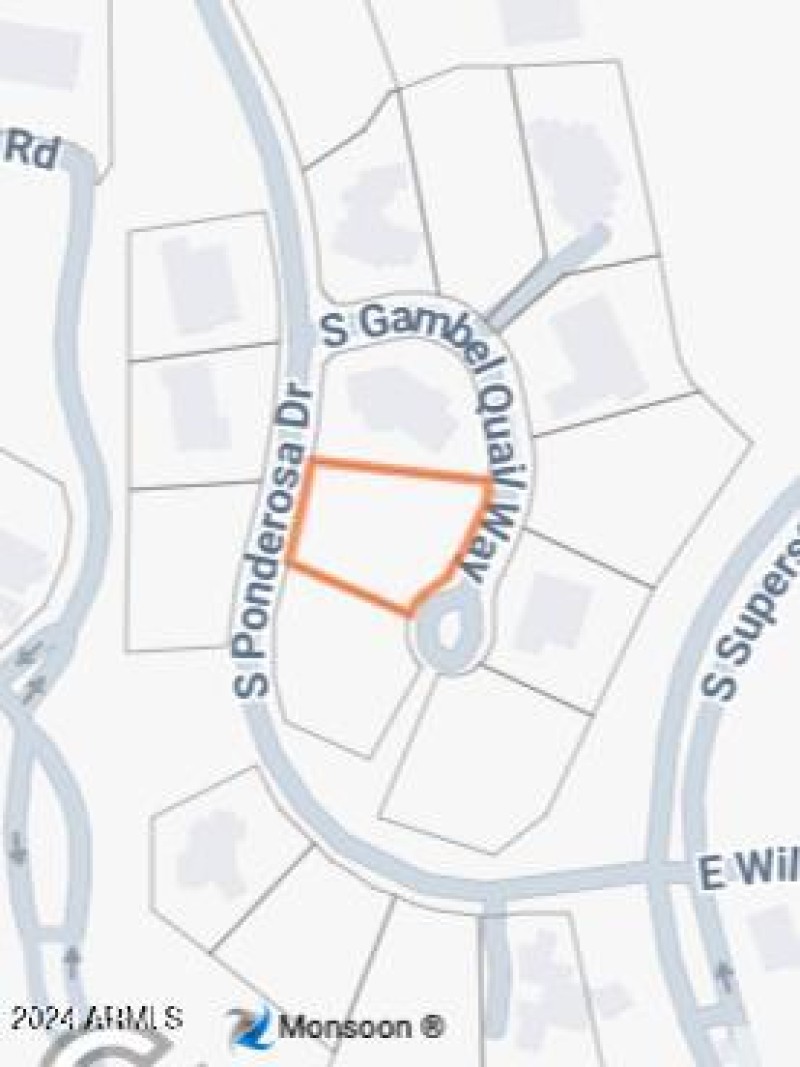3828 South Gambel Quail Way map